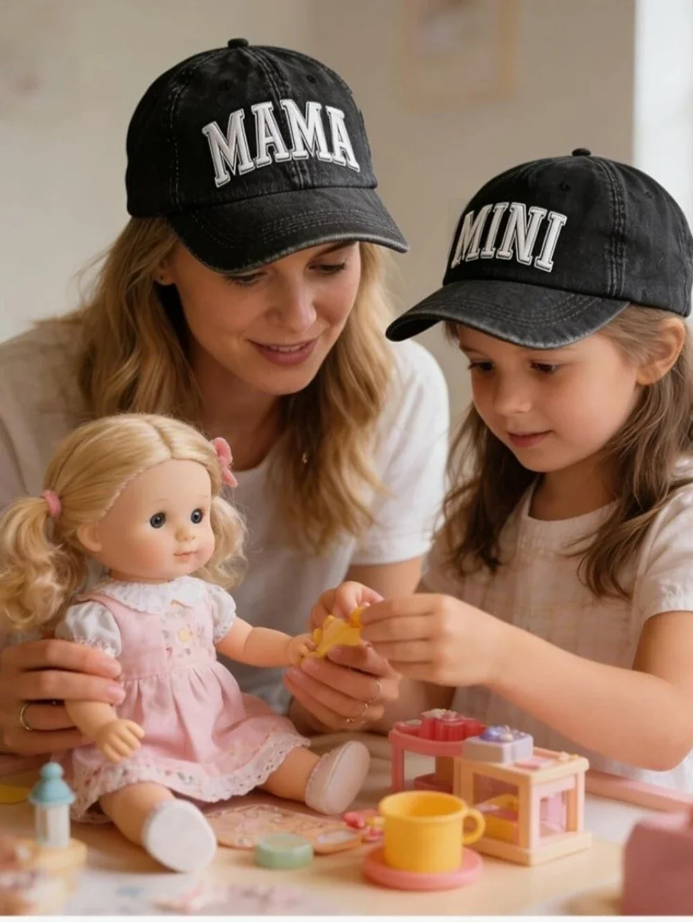 Mama & Mini Caps - Picture 6 of 6